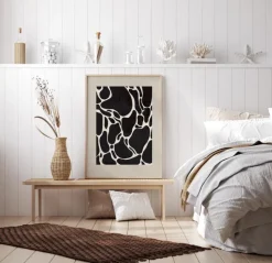 Giraffe Sand Plakat (21x29.7 cm (A4))