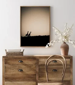 Giraffes Plakat (21x29.7 cm (A4))