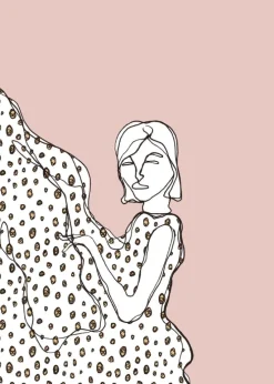 Girl Plakat (21x29.7 cm (A4))