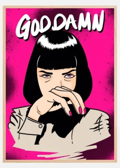 GODDAMN! Plakat (21x29.7 cm (A4))