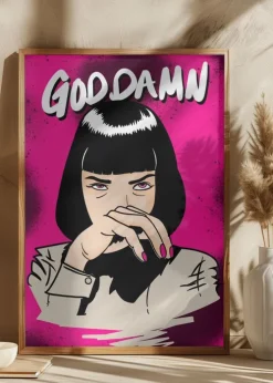 GODDAMN! Plakat (21x29.7 cm (A4))