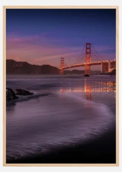 Golden Gate Plakat (21x29.7 cm (A4))