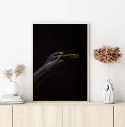 Golden Hands II Plakat (21x29.7 cm (A4))