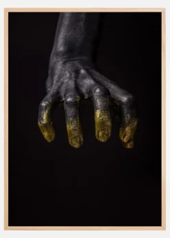 Golden Hands IV Plakat (21x29.7 cm (A4))