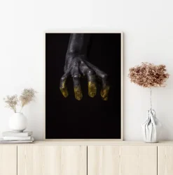 Golden Hands IV Plakat (21x29.7 cm (A4))