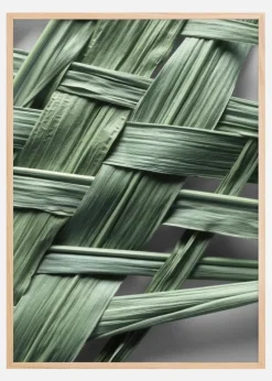 Green leafs Plakat (21x29.7 cm (A4))