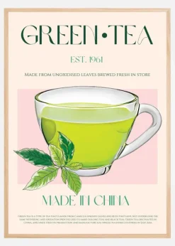 Green Tea Plakat (21x29.7 cm (A4))