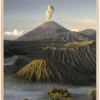 Green volcano Plakat (21x29.7 cm (A4))