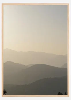 Grey Hills Plakat (21x29.7 cm (A4))