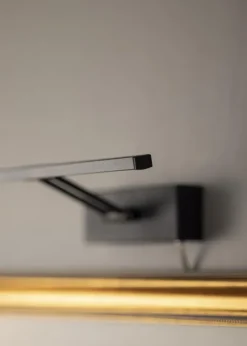 Gunnebo V961 LED Billedbelysning - Sort