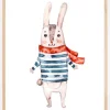 Happy bunny Plakat (21x29.7 cm (A4))