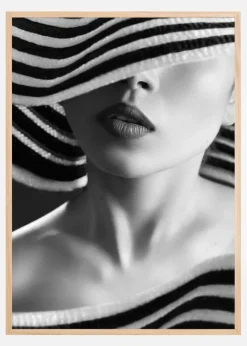 Hat Stripes Plakat (21x29.7 cm (A4))