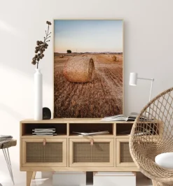 Hay Fields Plakat (21x29.7 cm (A4))