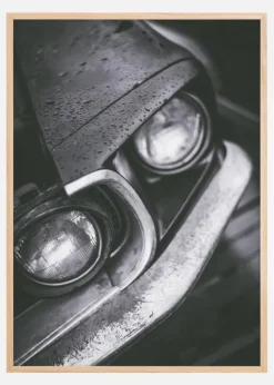 Head lights Plakat (21x29.7 cm (A4))