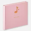 Hello Babyalbum Rosa - 25x28 cm (50 Hvide sider / 25 blade)