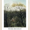 Henri Rousseau - Rendezvous In The Forest Plakat (21x29.7 cm (A4))