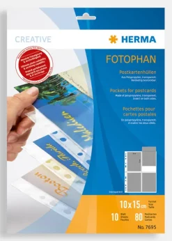 Herma Fotolommer til postkort - 10 blade