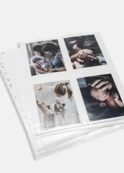 Herma fotolommer 9x13 cm stående - 10-pak Hvide