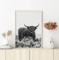Highlander BW Plakat (21x29.7 cm (A4))