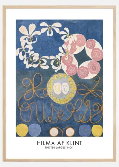 Hilma af Klint - The Ten Largest No.1 Plakat (21x29.7 cm (A4))