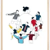 History Of Zlatan Colours Plakat (21x29.7 cm (A4))