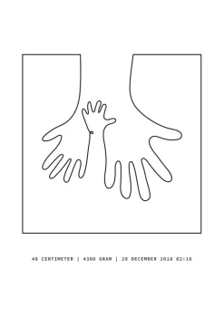 Holding Hands I (21x29,7 cm (A4))