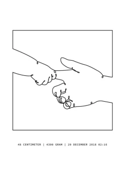 Holding Hands II (21x29,7 cm (A4))