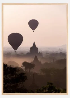 Hot Air Balloons Plakat (21x29.7 cm (A4))