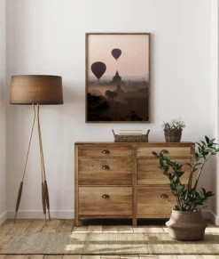 Hot Air Balloons Plakat (21x29.7 cm (A4))