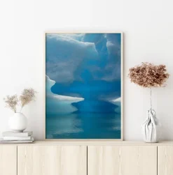 Iceberg Closeup Plakat (21x29.7 cm (A4))