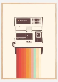 Instant Camera Rainbow Plakat (21x29.7 cm (A4))
