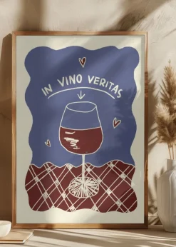 Invinoveritas Up Plakat (21x29.7 cm (A4))