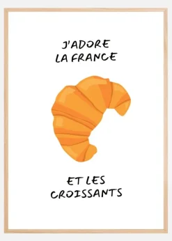 JAaadore la france Plakat (21x29.7 cm (A4))