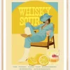 Jlr Cocktails Whiskysour Plakat (21x29.7 cm (A4))