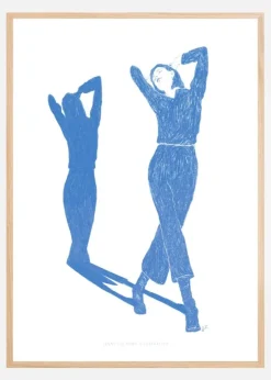 Jlr Dancing8 Copy Plakat (21x29.7 cm (A4))