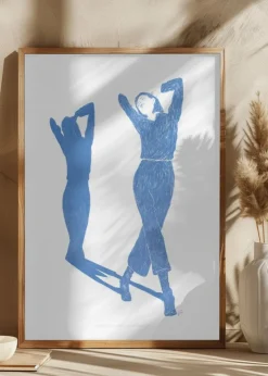 Jlr Dancing8 Copy Plakat (21x29.7 cm (A4))