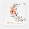 Just married Bryllupsalbum - 30x31 cm (60 Hvide sider / 30 blade)