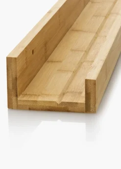 KAILA Billedhylde Bambus 90 cm