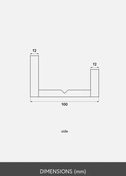 KAILA Billedhylde Eg 30 cm