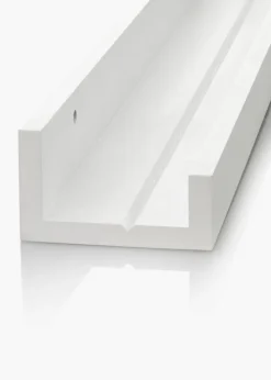 KAILA Billedhylde Hvid 120 cm