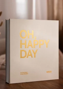 KAILA Fotoalbum OH HAPPY DAY Creme - 600 billeder i 10x15 cm