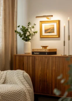 KAILA Lux Batteridrevet Billedbelysning 33 cm - Guld