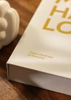 KAILA MAHALO - Coffee Table Photo Album (60 Sorte Sider / 30 Blade)