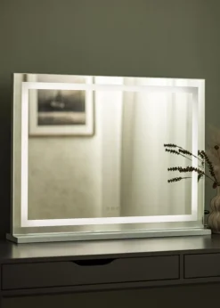 KAILA Makeupspejl Base Horisontal LED Hvid 80x60 cm