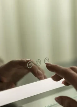 KAILA Makeupspejl Base Horisontal LED Hvid 80x60 cm