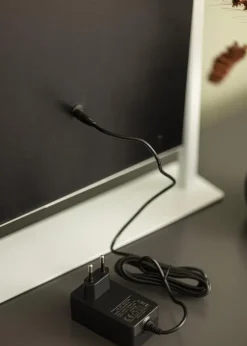 KAILA Makeupspejl Hollywood 12 med Trådløs Oplader Hvid 30x41 cm