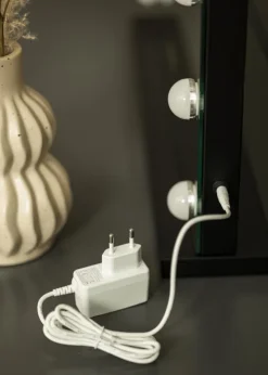 KAILA Makeupspejl Hollywood 15 Sort 58x46 cm