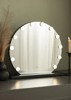 KAILA Makeupspejl V Sort - 50x48 cm