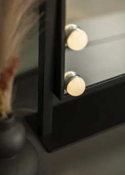 KAILA Makeupspejl VI Sort- 46x60 cm