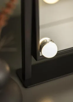 KAILA Makeupspejl VII Sort - 30x36 cm